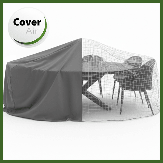 Housse cover air table ronde et chaises