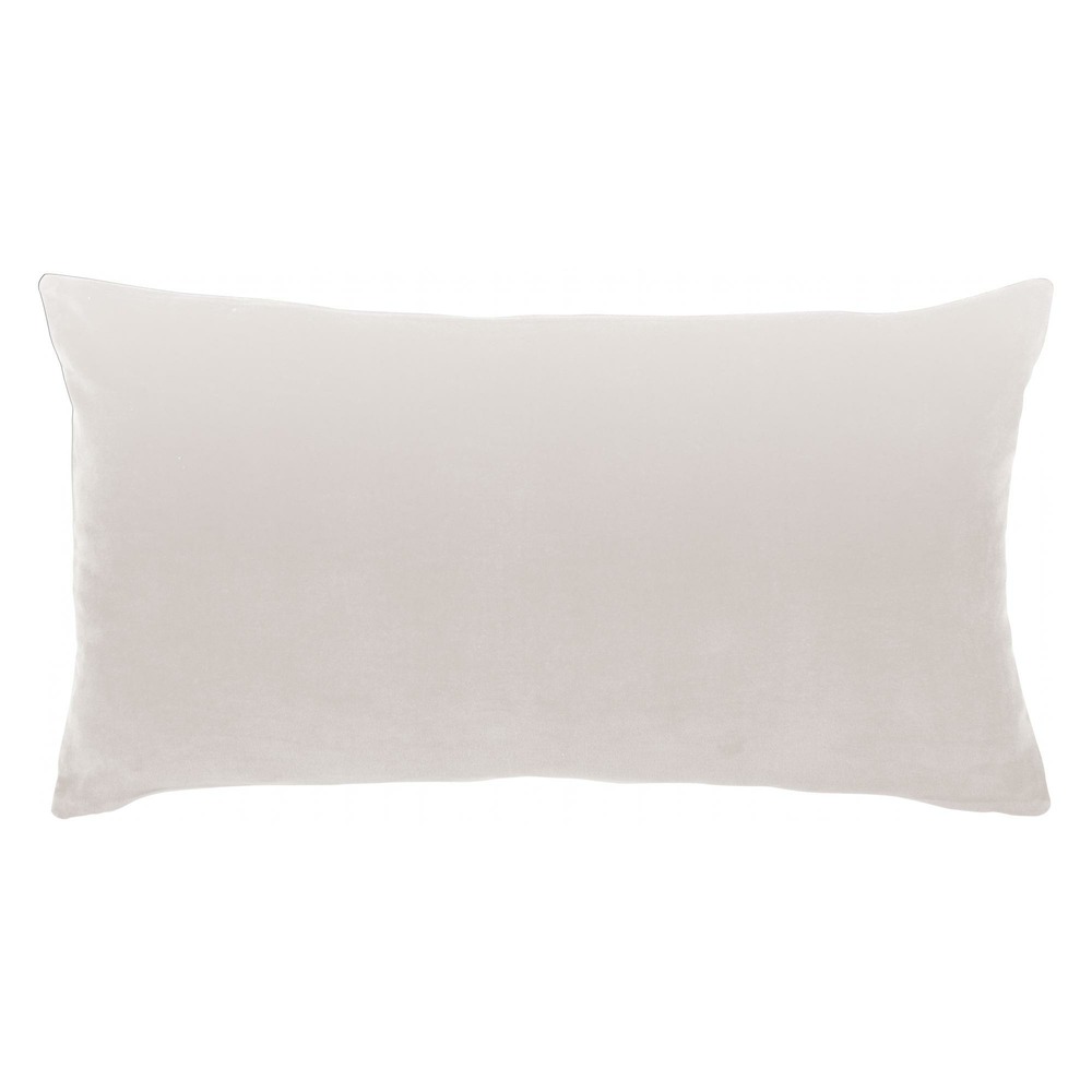 Coussin elise craie 40 x 65 cm