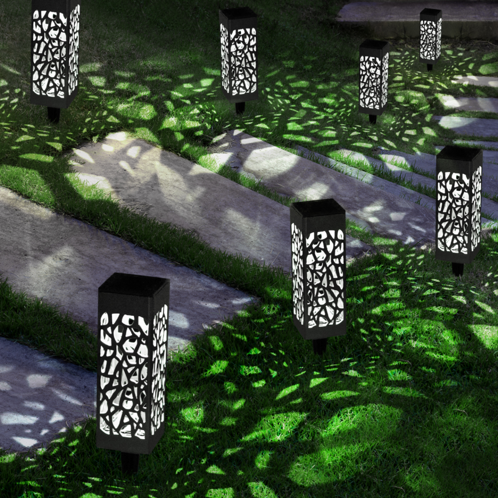 Lot de 10 lampes solaires extérieures molly