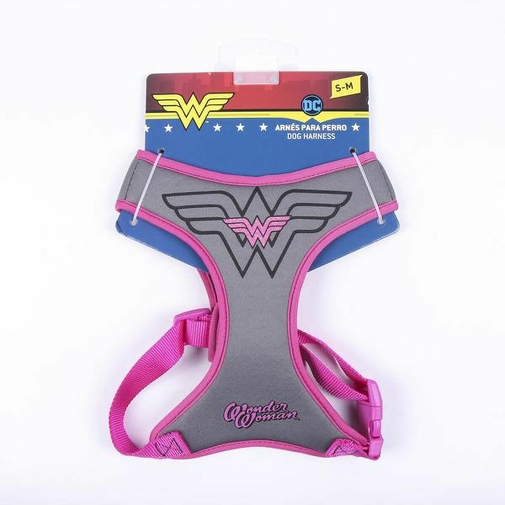 Harnais pour chien wonder woman rose xs/s