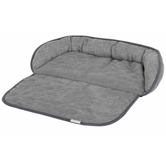 Coussin de canapé emalia 98x66x12 cm gris 80375