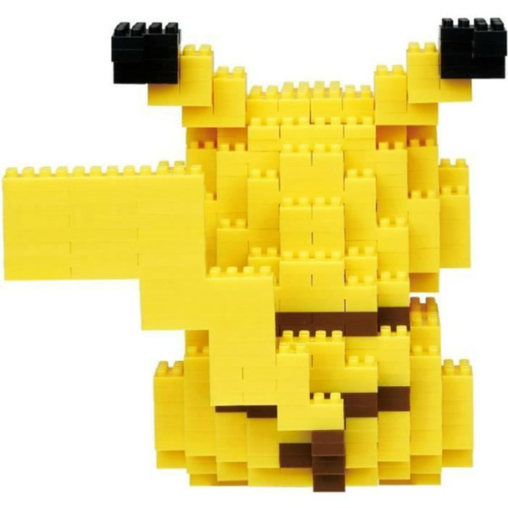 Figurine en briques - bandai - nanoblock - pokémon - pikachu deluxe