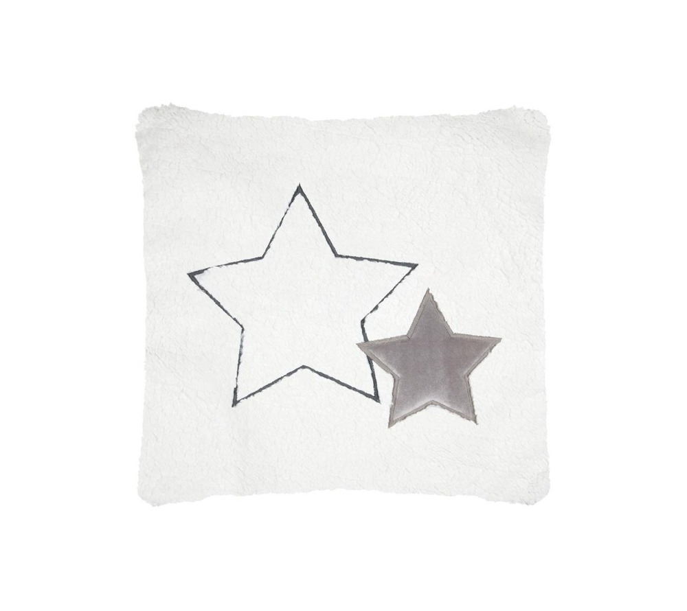 Coussin 45 x 45 cm sherpa doux reves