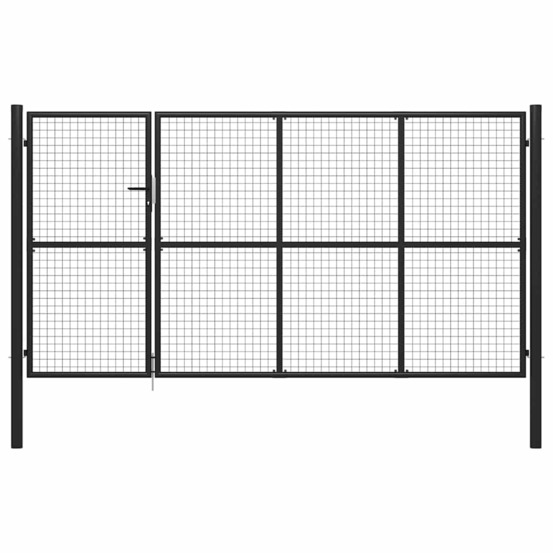 PORTAIL DE JARDIN ACIER 350 X-(864119)