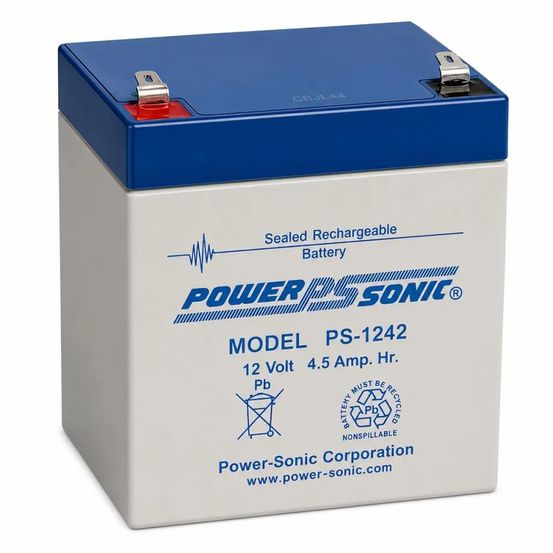 Batterie 12v rechargeable capacité 4.5 ah