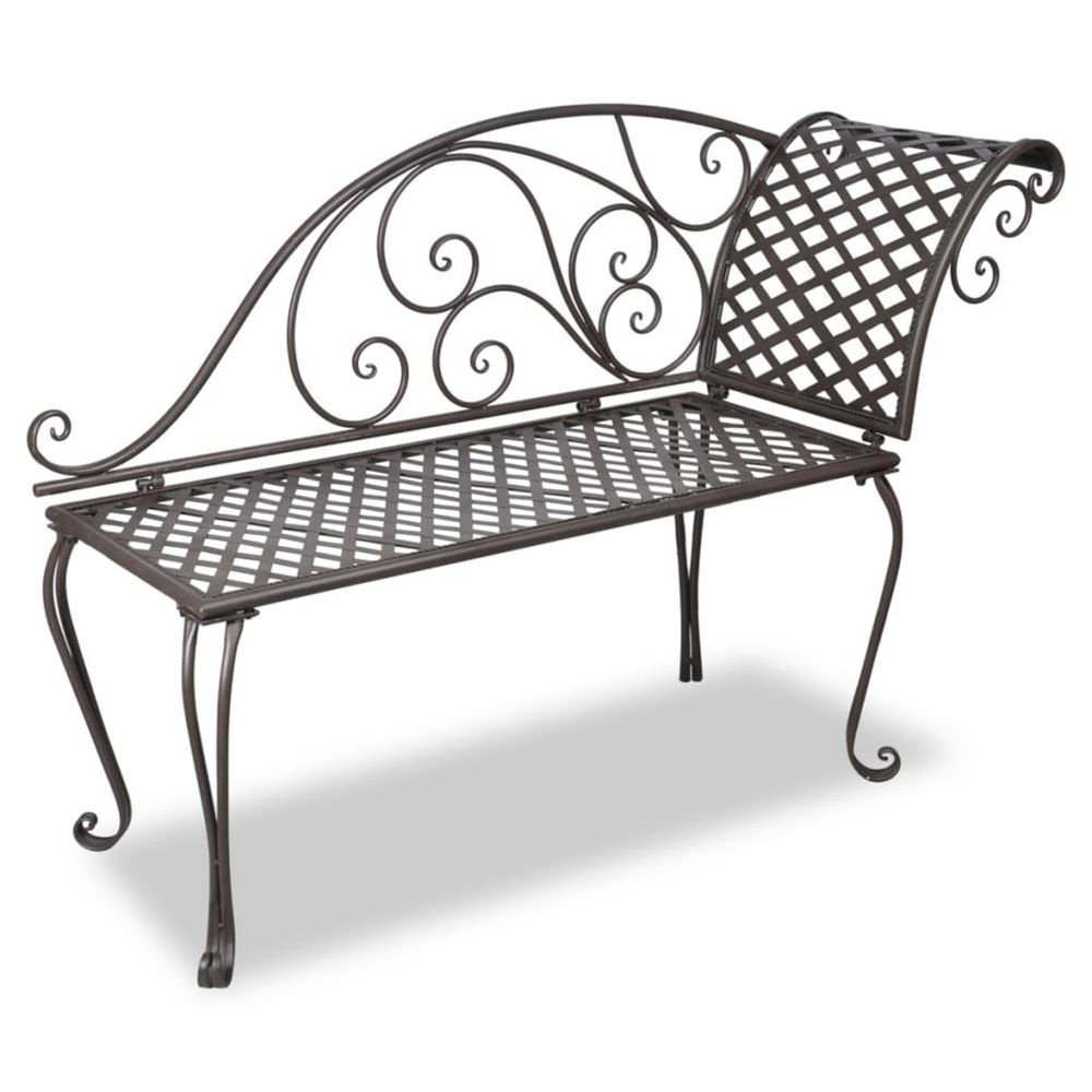 CHAISE LONGUE DE JARDIN 128 CM-(868682)
