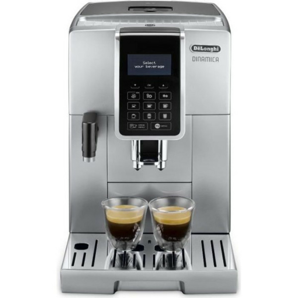 Machine a cafe expresso avec broyeur - delonghi - ecam 350.75.s - dinamica - 1.8 litres - capacité réservoir 300g - argent