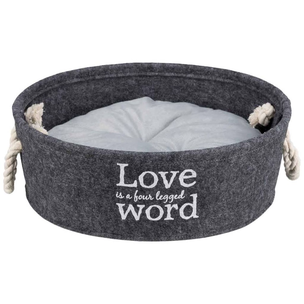 Lit pour chiens lian gris 45,5 cm 38396