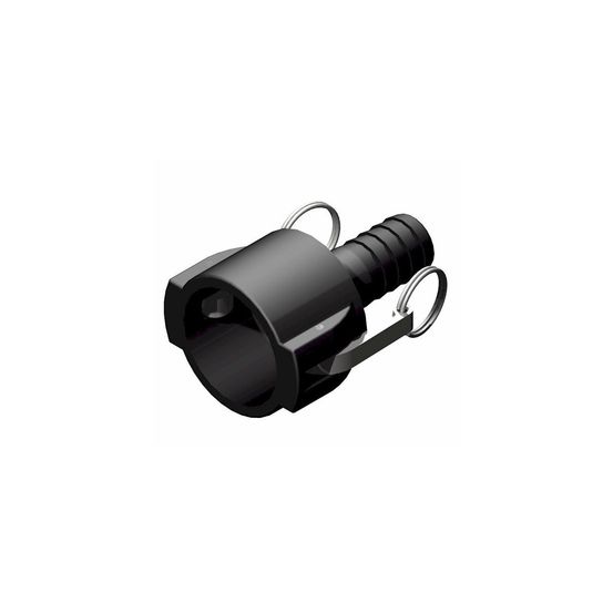 Raccord camlock femelle 2'' - male cannelé droit en polypropylène - ø a: 2'' | ø