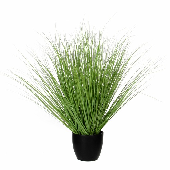 Mica decorations plante artificielle herbe - h68 cm - vert