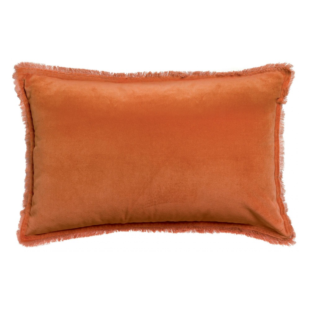 Coussin uni fara ambre 40 x 65 cm
