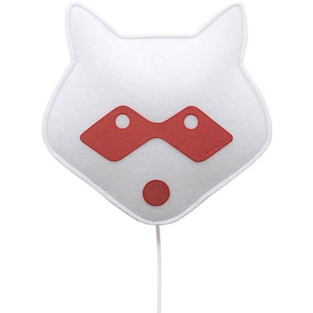 Applique animal masqué led raton laveur