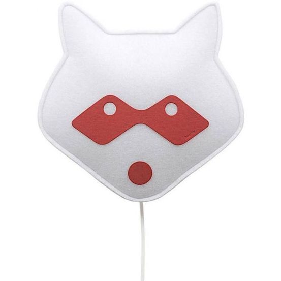 Applique animal masqué led raton laveur