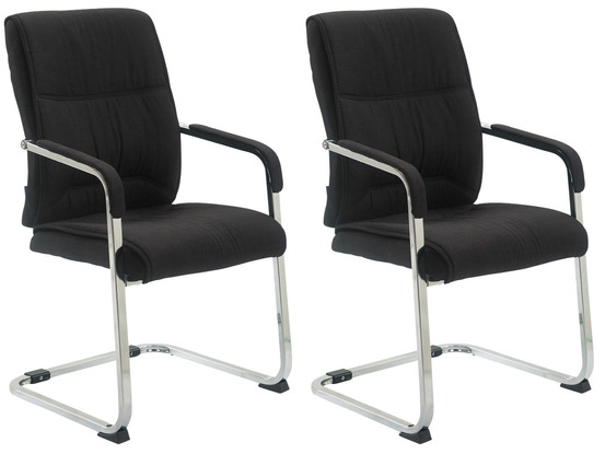 Lot de 2 chaises luge xl tissu anubis