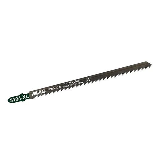 Lame de scie sauteuse cv, meulée en croix et avoyée, gl 150/vl 130 mm, zt 4,0 mm/ 6 tpi, paquet de 5