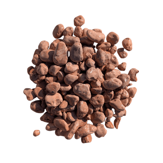 Galet marbre rouge 25/40 mm – lot 2 sacs +/- 25 kg