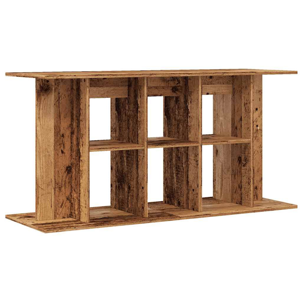 Support pour aquarium vieux bois 120x40x60 cm bois d'ingénierie
