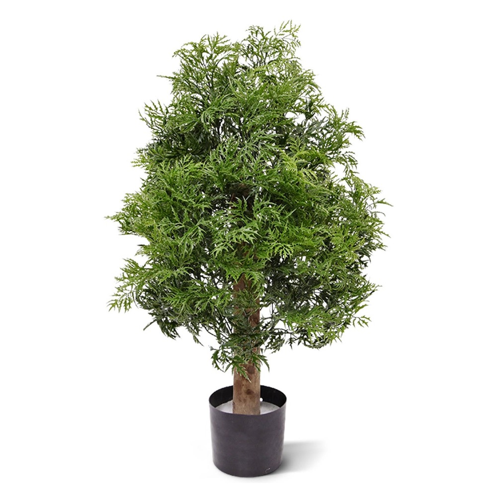 Ming aralia plante artificielle de 90 cm anti-uv