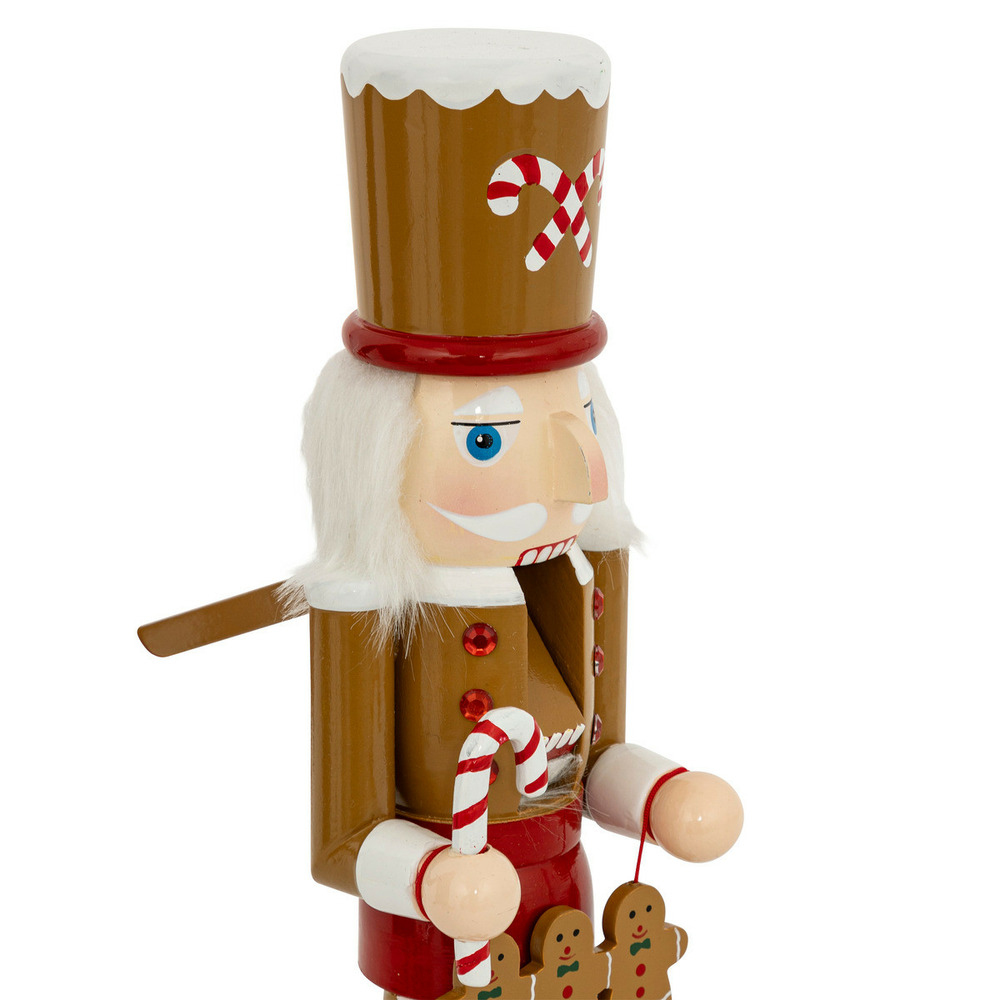 Déco de noël casse-noisette pain d'épice h 38 cm Déco de noël casse-noisette pain d'épice h 38 cm