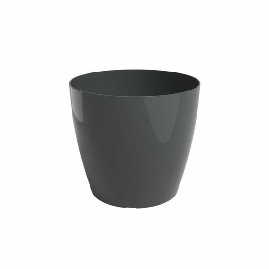 Pot de fleur san remo - 42 br - anthracite - l42 x p42 x hauteur 39,5 cm