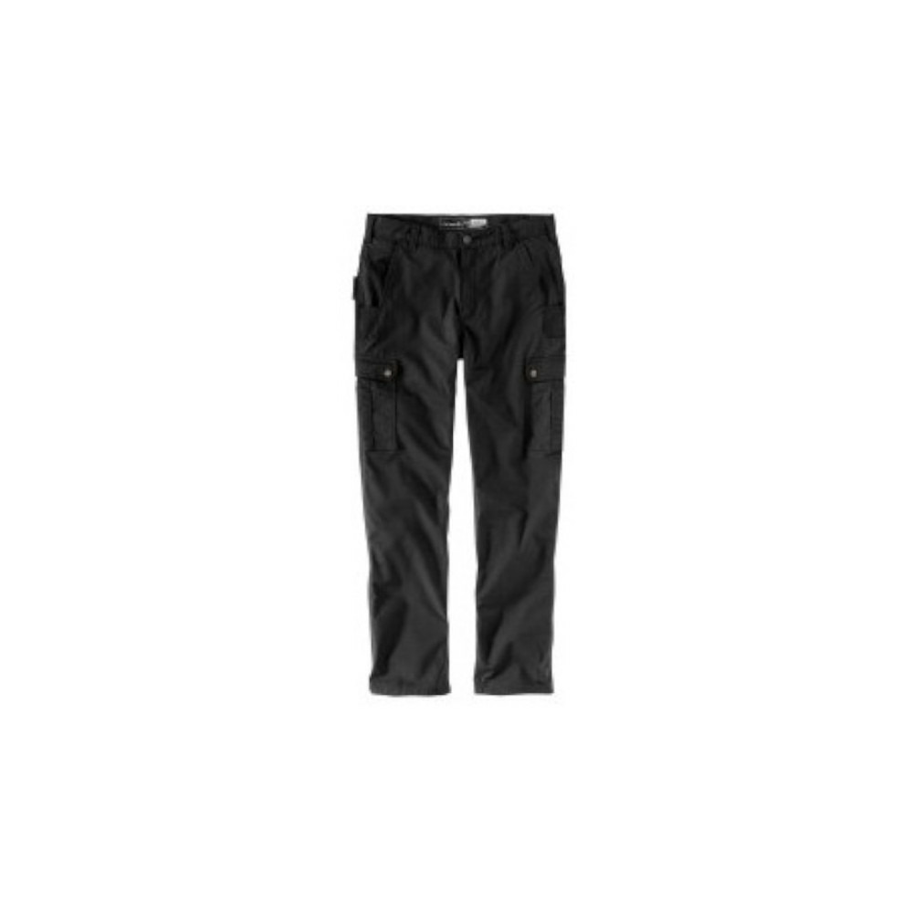 Pantalon cargo coton armé ripstop noir coupe classique taille 40 carhartt s1105461n04w30l32