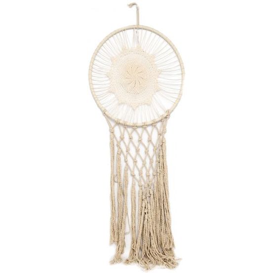 Attrape rêve en macramé 60 cm