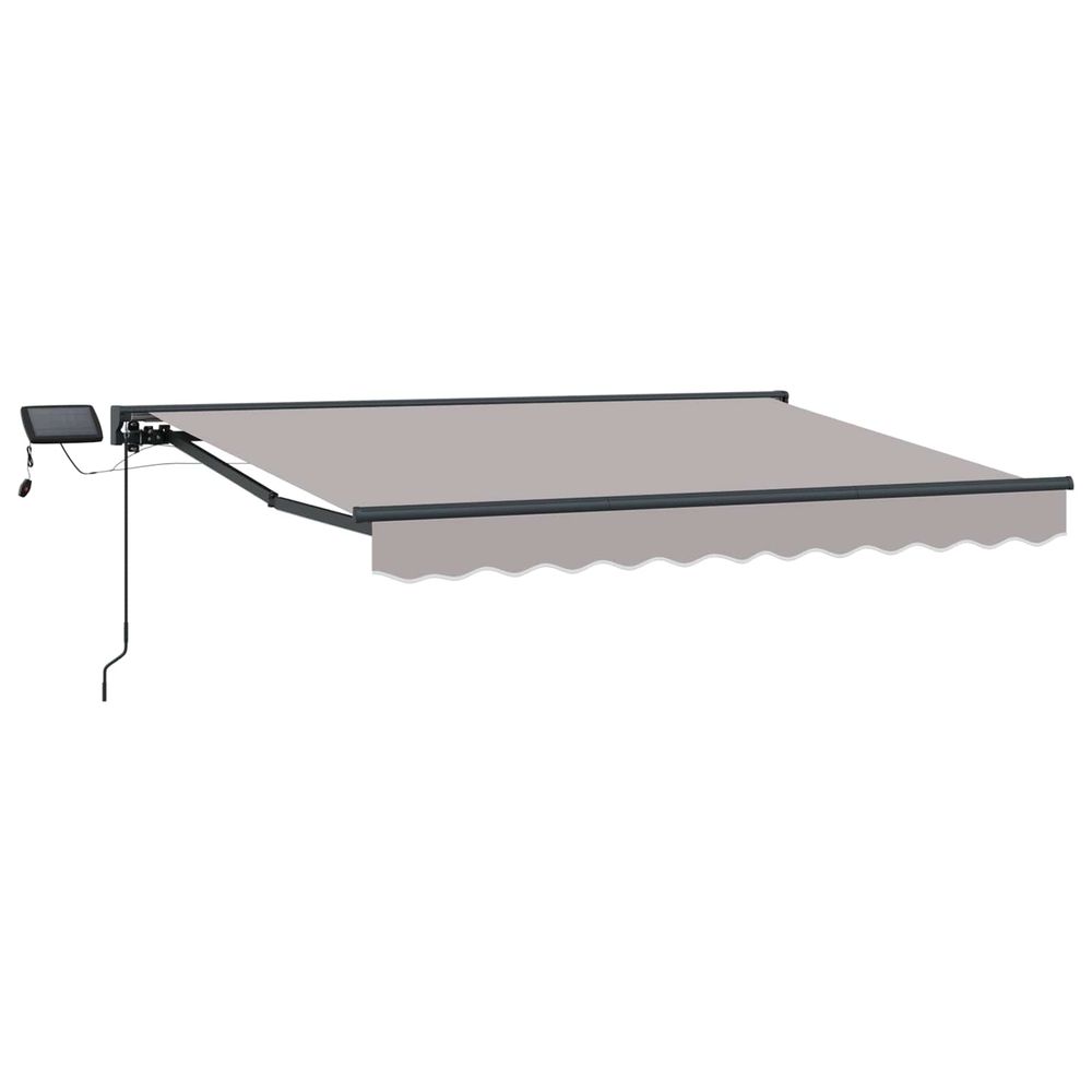 Cadre de store manuel avec leds 3 x 2,5 m