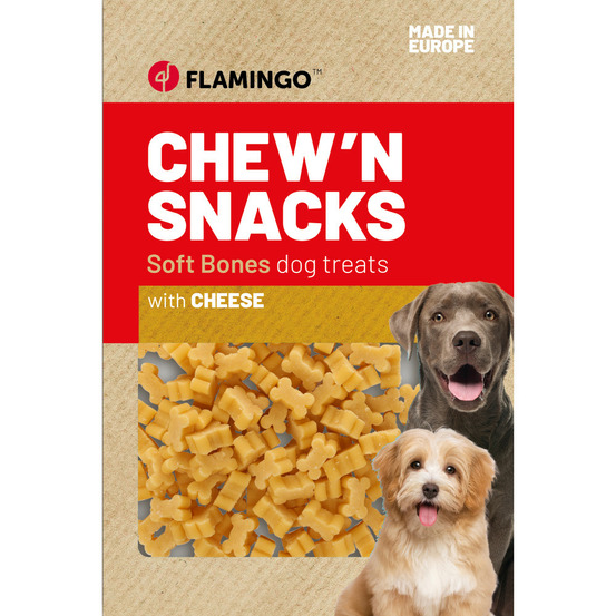 Friandises chew'n snack os au fromage 150 g pour chien