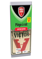 Ratap1 | piège à rat manuel | 1 tapette bois-rapide, précis | faciles