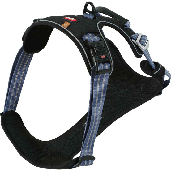 Harnais en tissu respirant bleu bivouak m