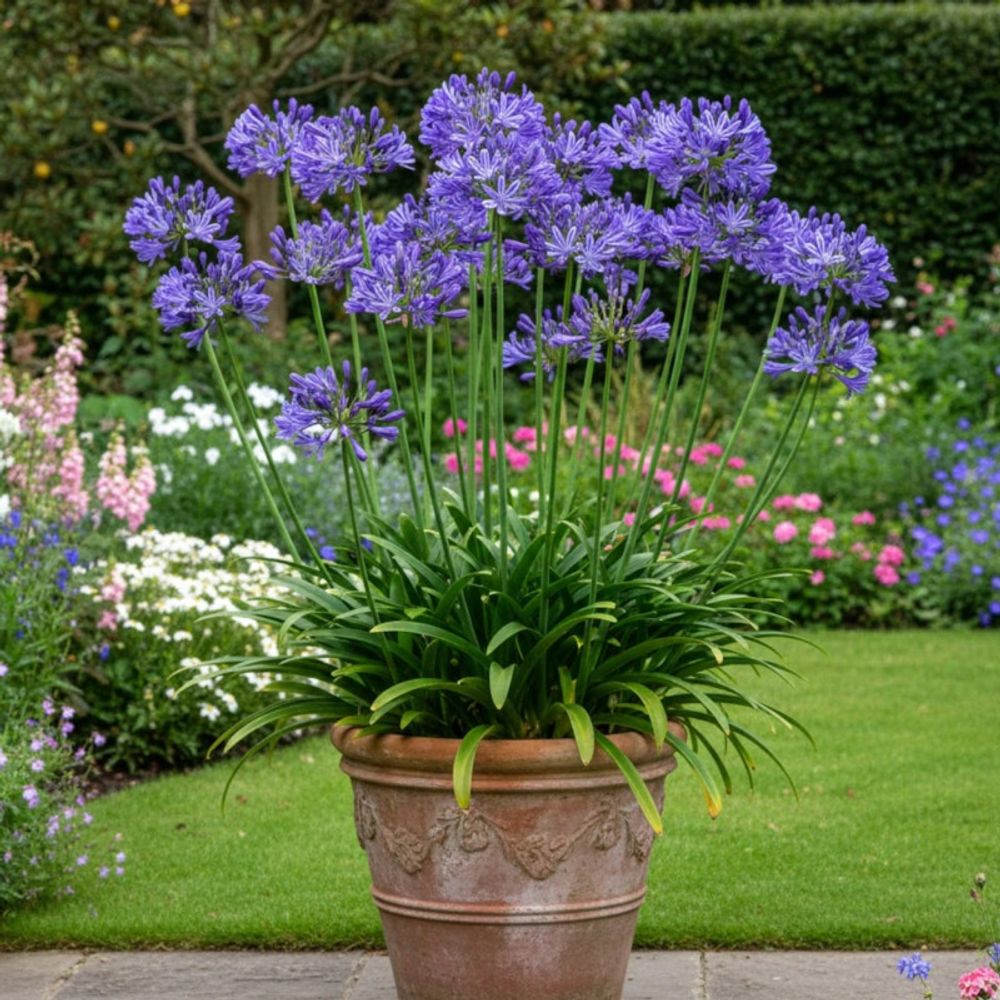 Agapanthe purple cloud lot de 5 godets