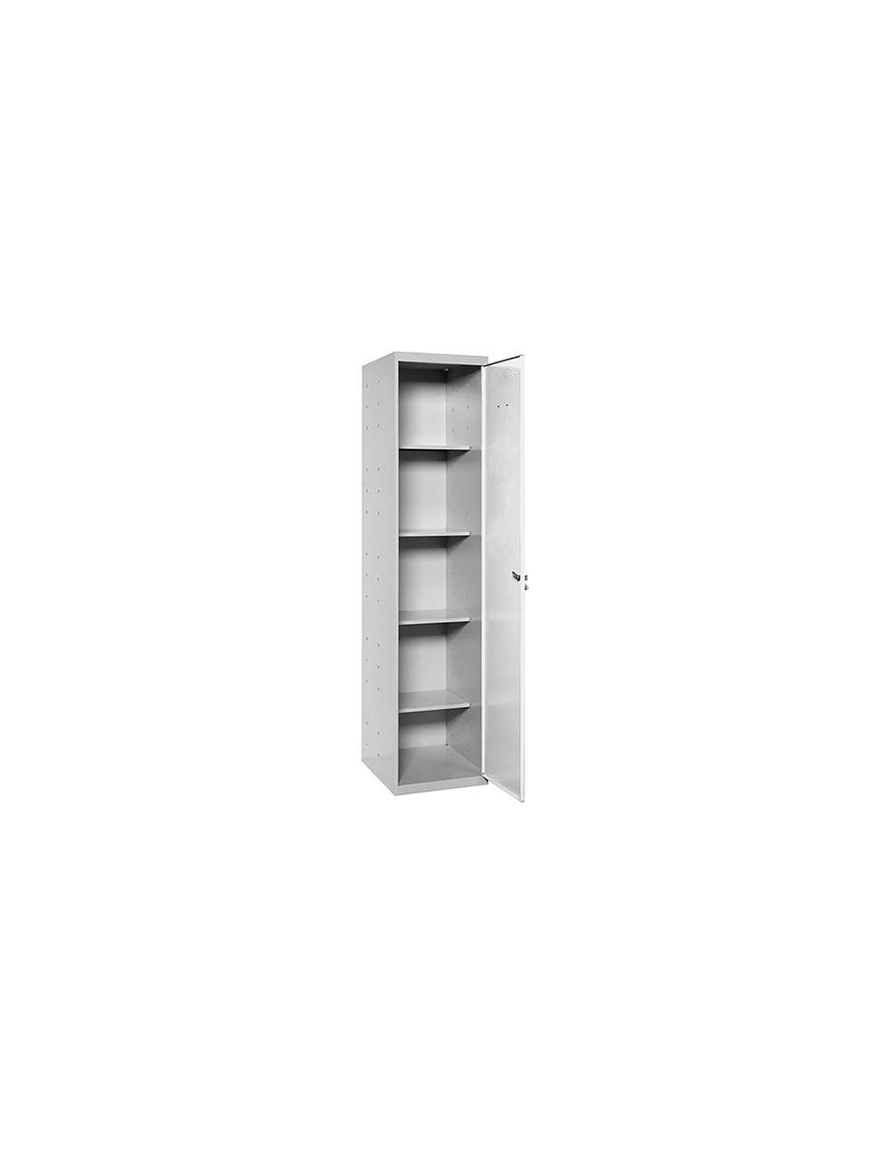 Casier-armoire simonlocker prof.dism.cleaning 180x40x40 1/4 gr/bc gris/blanc 1800x400x400 - simonrack