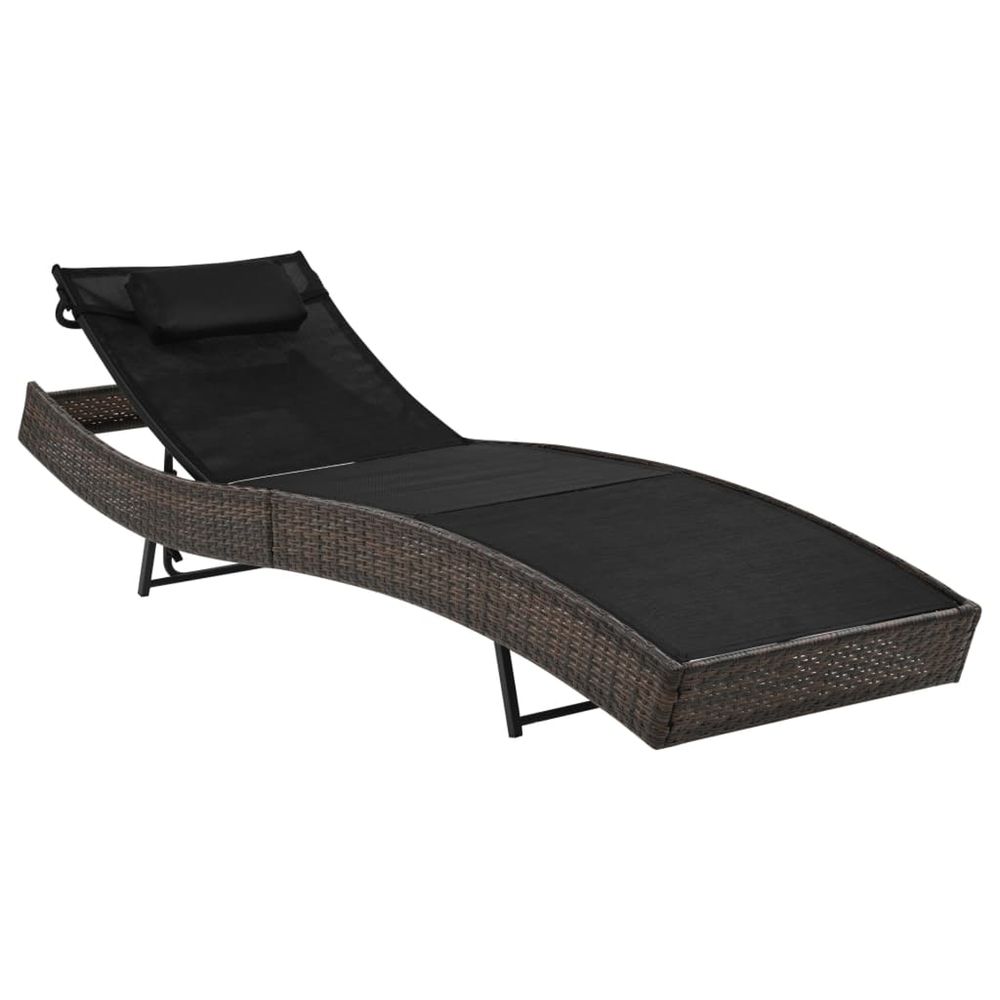 CHAISE LONGUE AVEC OREILLER RE-(868421)