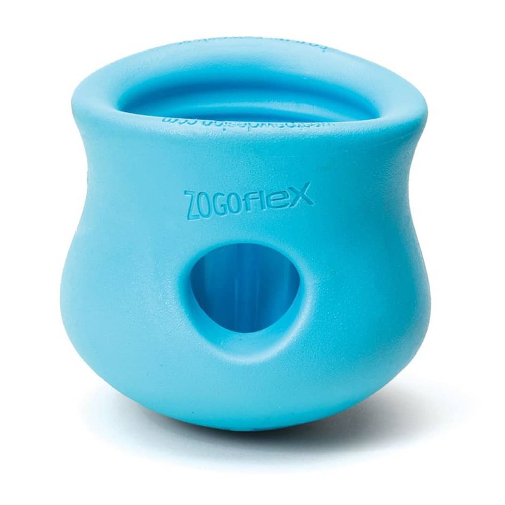 Jouet pour chiens avec zogoflex toppl aqua bleu s