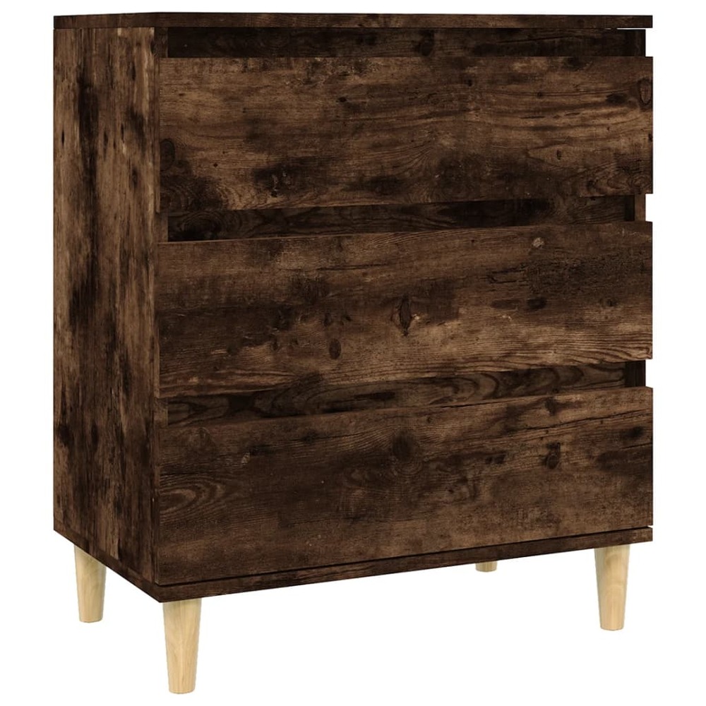 Buffet bahut commode armoire meuble de rangement organisateur cuisine salle de séjour salon 60 x 35 x 70 cm bois d'ingénierie