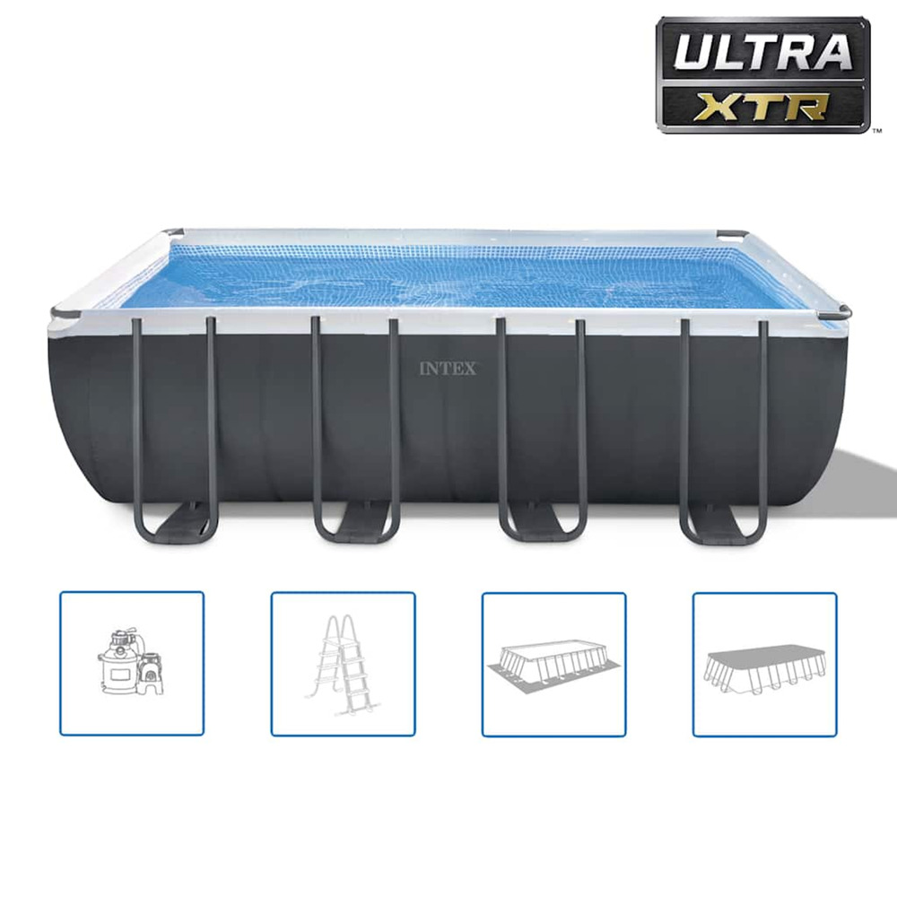 Ensemble de piscine ultra xtr frame rectangulaire 549x274x132 cm