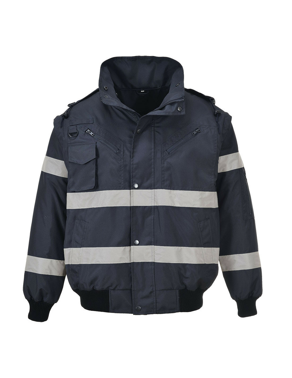 Blouson bomber iona 4 en 1 couleur : marine taille m - portwest