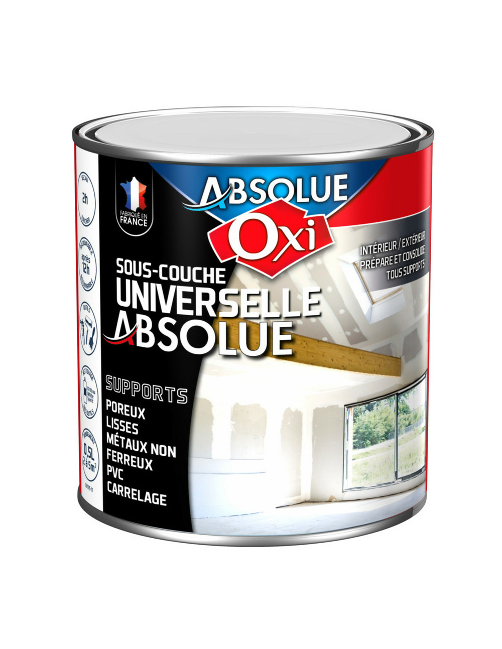Peinture sous-couche absolue 0.5 litre - oxi