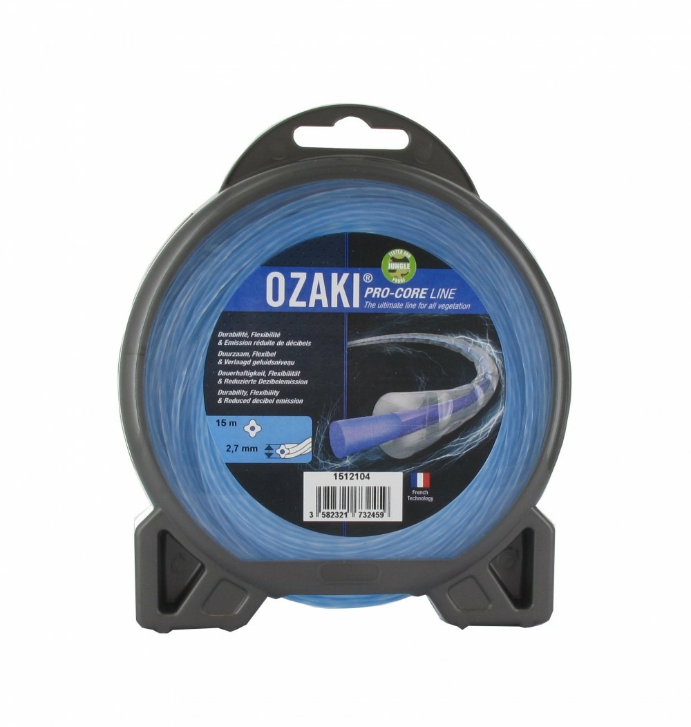 Coque fil nylon ozaki pro-core line. Co-extrudé longueur: 15 m, ø: 2,70mm