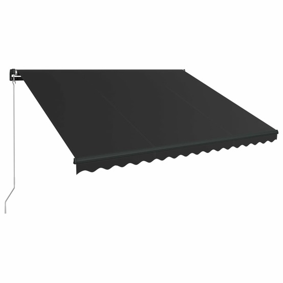 Auvent manuel rétractable 450x300 cm anthracite