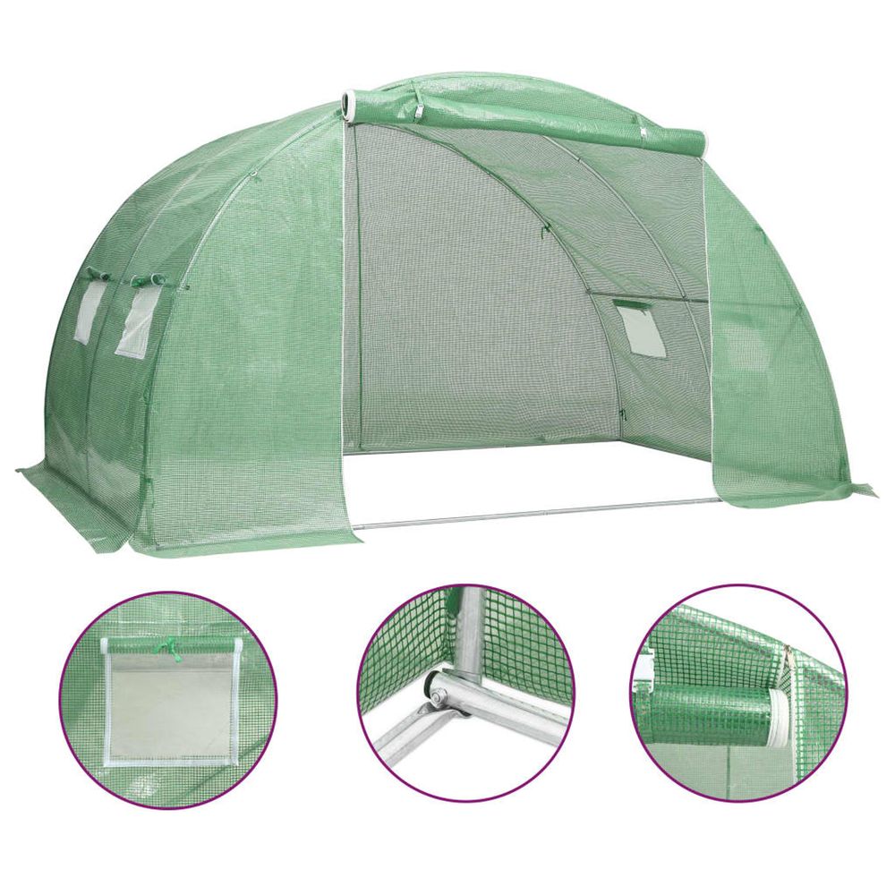 Serre 8 mÂ² 2x4x2 m