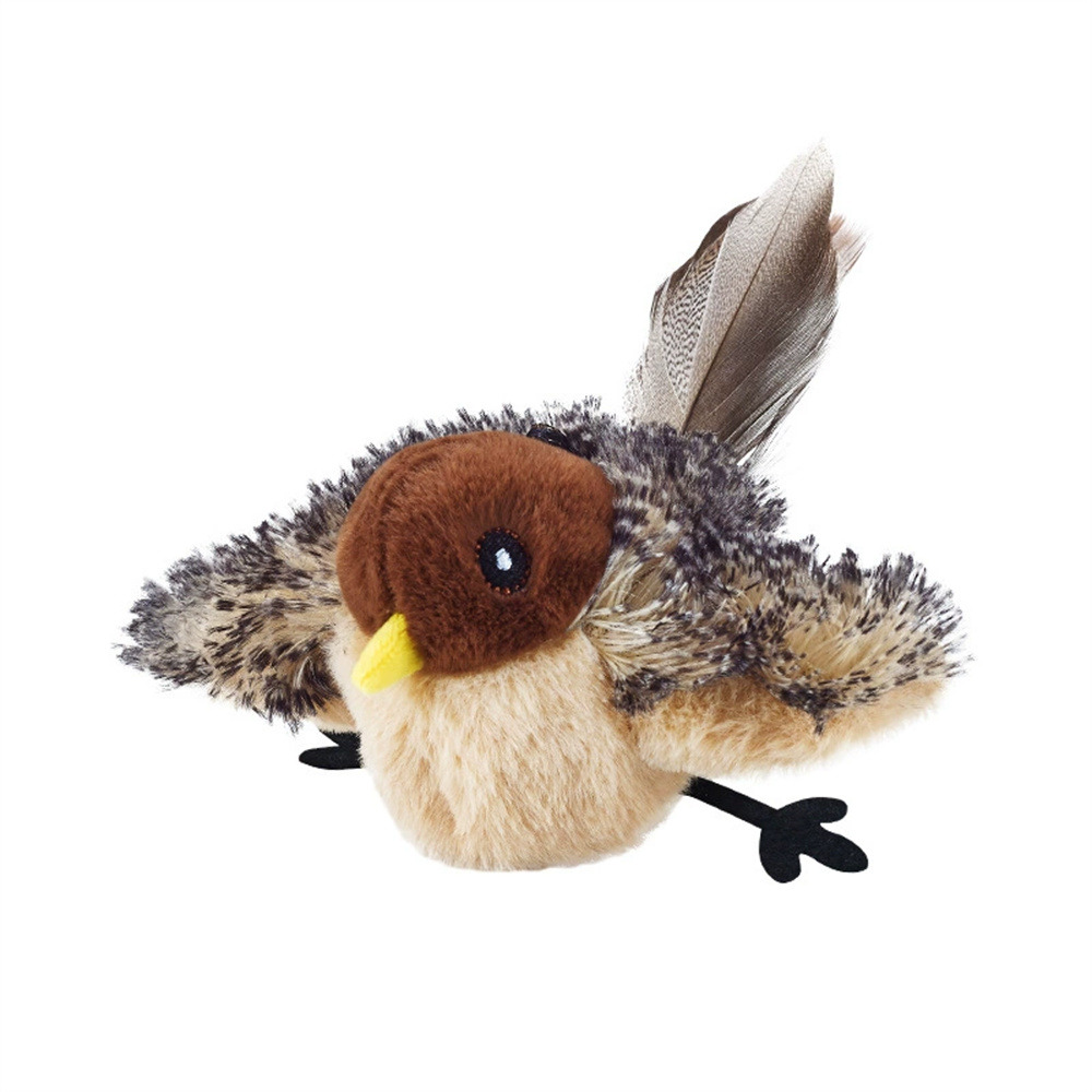 Dtopbuyage jouet en peluche émouvant pour animaux de compagnie