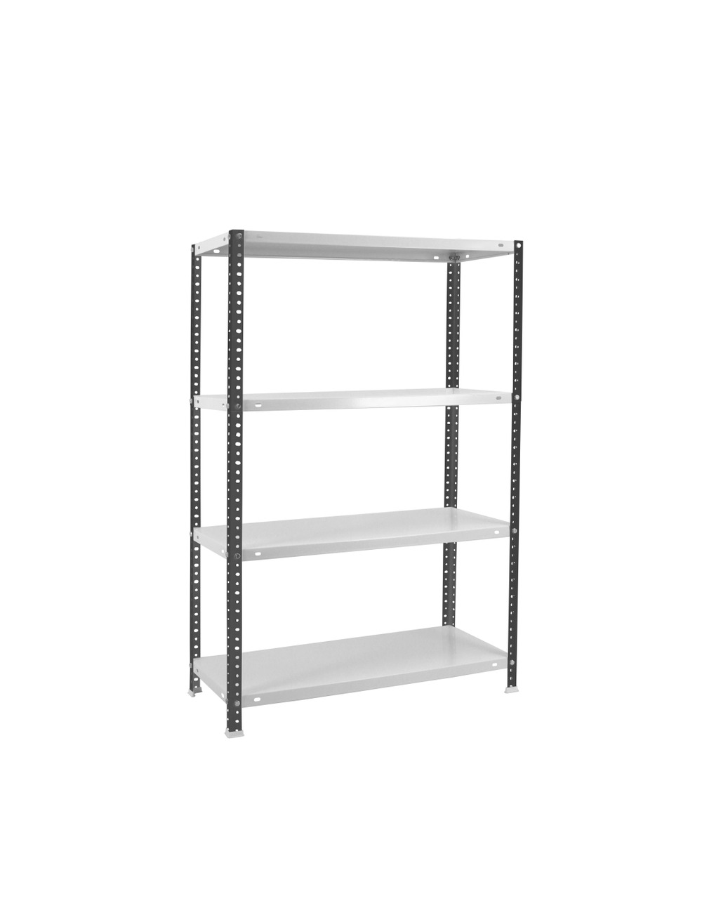 Etagère légère avec vis comfort plus 4/500 antracite/blanc antracite/blanc 1500x1000x500 - simonrack