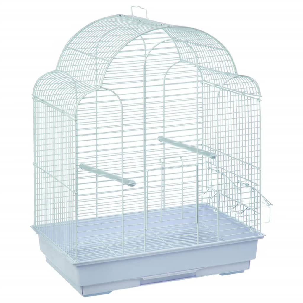 Cage à perruches bali 42x30x58 cm blanc