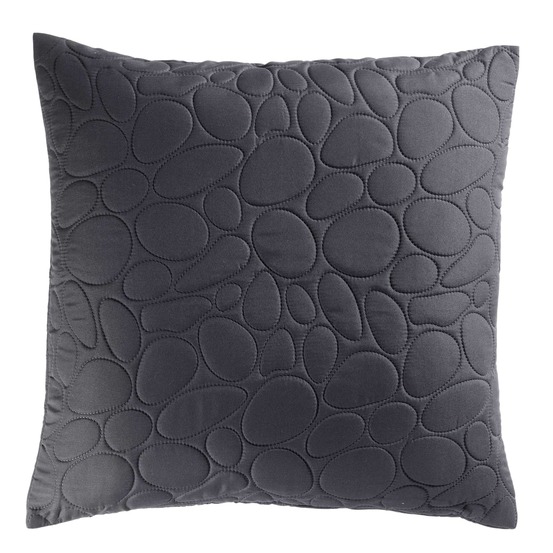 Housse de coussin dolina anthracite 40cm