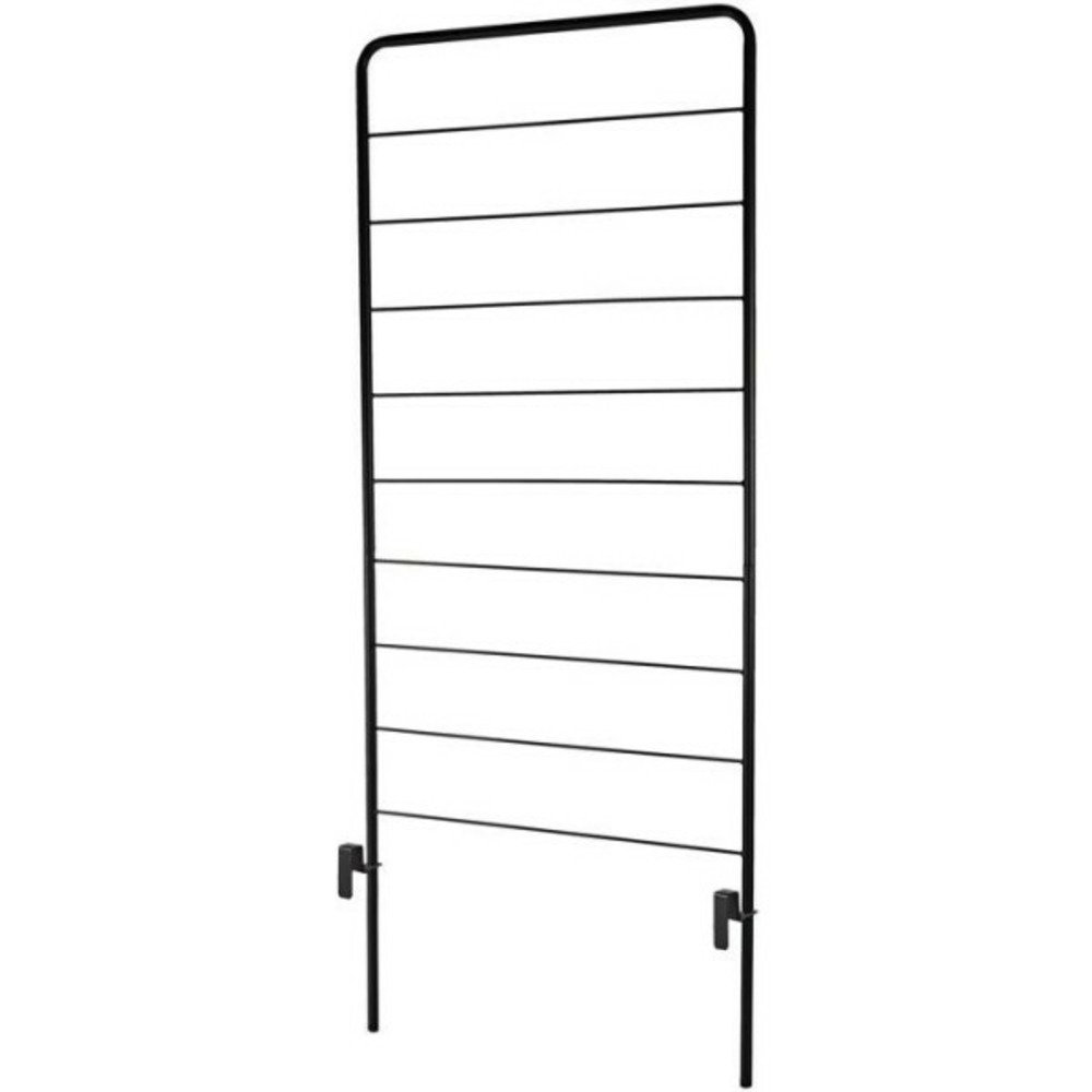 Porte-plantes - - cosmo - 78 x h 163 cm - métal - gris