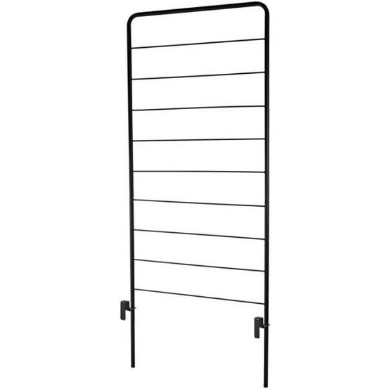 Porte-plantes - - cosmo - 78 x h 163 cm - métal - gris