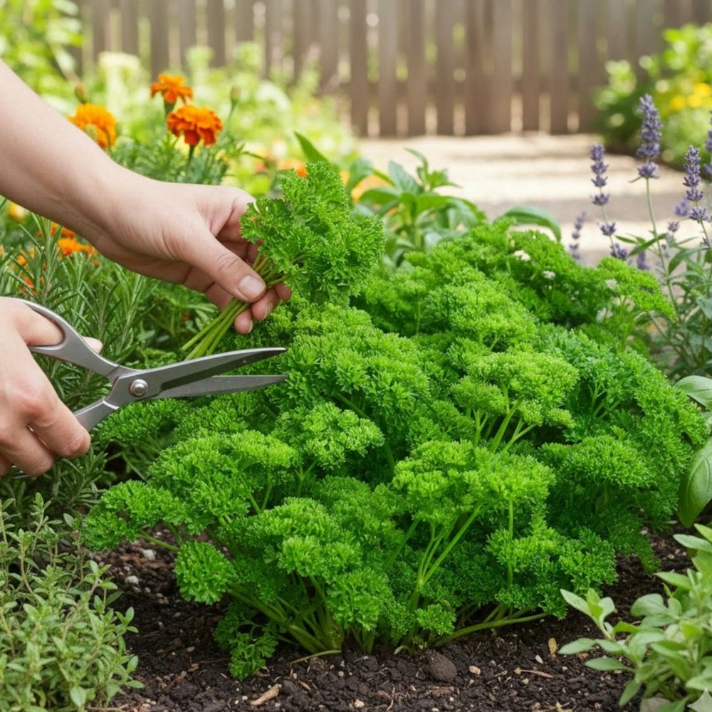 Persil frisé - sans traitement lot de 3 godets