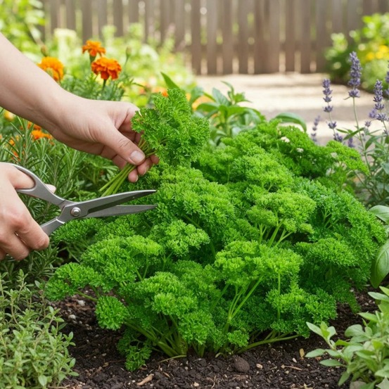 Persil frisé - sans traitement lot de 3 godets