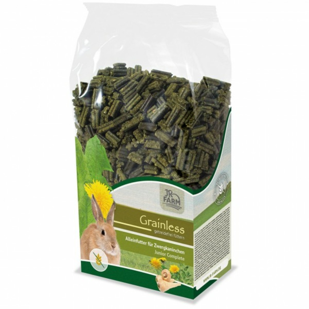 Granulés grainless complete pour lapins junior